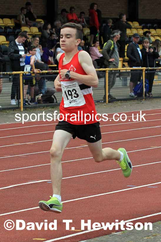 1500 metres, 2022 NEGP Monkton 5, Wednesday, July 20th. Photo: David T. Hewitson/Sports for All Pics